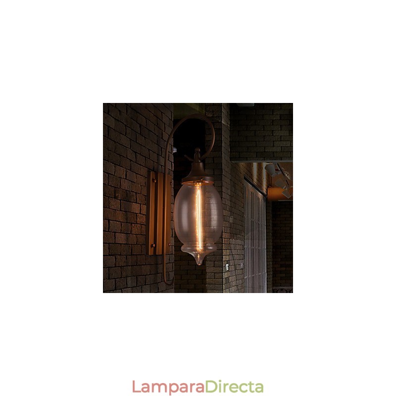 Apliques de pared para el hogar, aplique minimalista de pared para interiores, lámpara de hierro forjado, lámparas de noche para dormitorio y sala de estar.