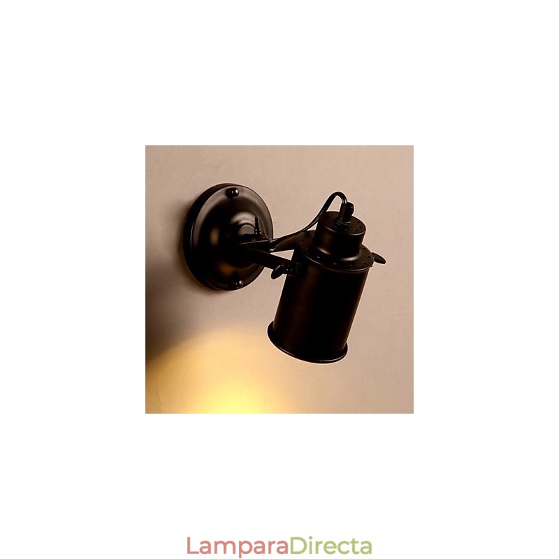 Apliques de pared modernos de 1 luz de metal
