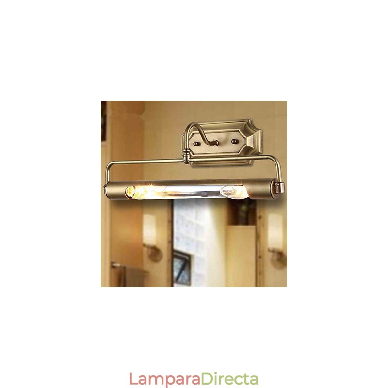 Apliques de pared estilo mini tradicional clásico metal