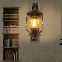 Lámparas de pared 1 luz elegantes europeas artísticas