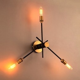 Lámparas de pared de almacén: American Creative Loft que restaura las costumbres antiguas