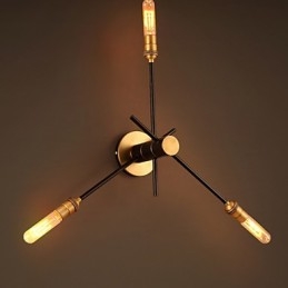 Lámparas de pared de almacén: American Creative Loft que restaura las costumbres antiguas