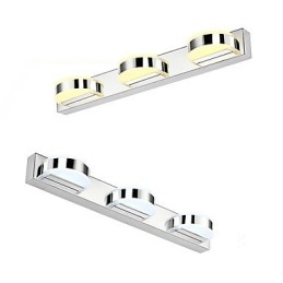 Iluminación de baño Bañadores de pared Apliques de pared de lectura Mini estilo Moderno Contemporáneo Metal