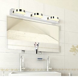Iluminación de baño Bañadores de pared Apliques de pared de lectura Mini estilo Moderno Contemporáneo Metal