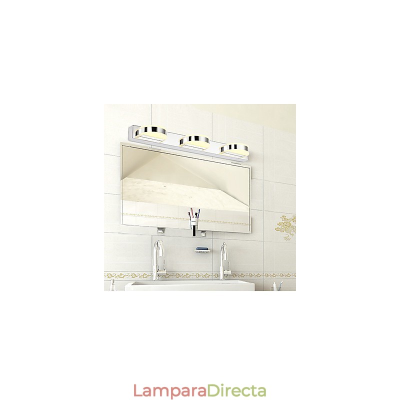 Iluminación de baño Bañadores de pared Apliques de pared de lectura Mini estilo Moderno Contemporáneo Metal