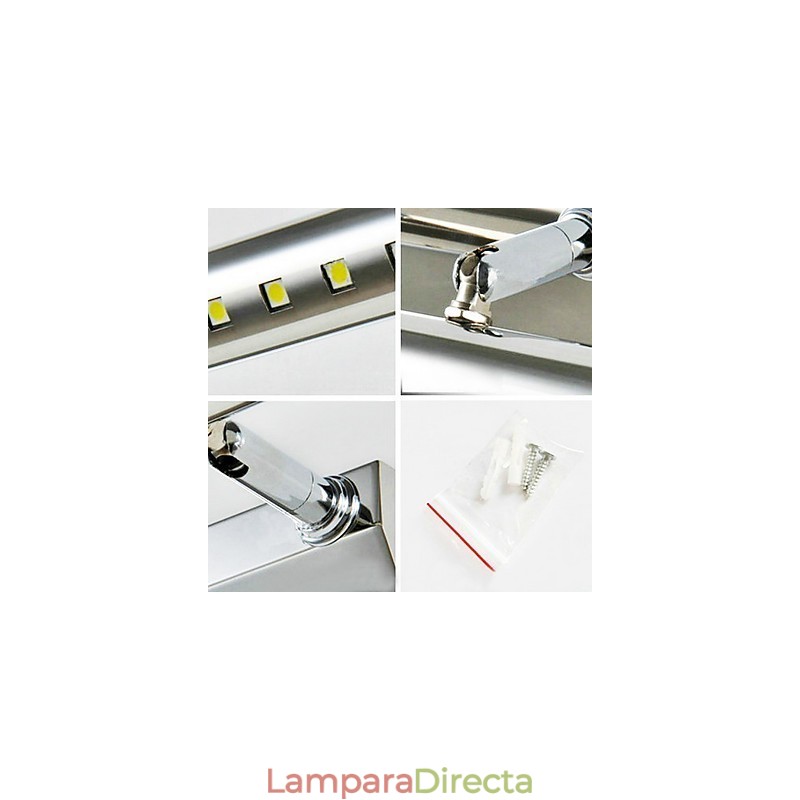 Luz delantera del espejo