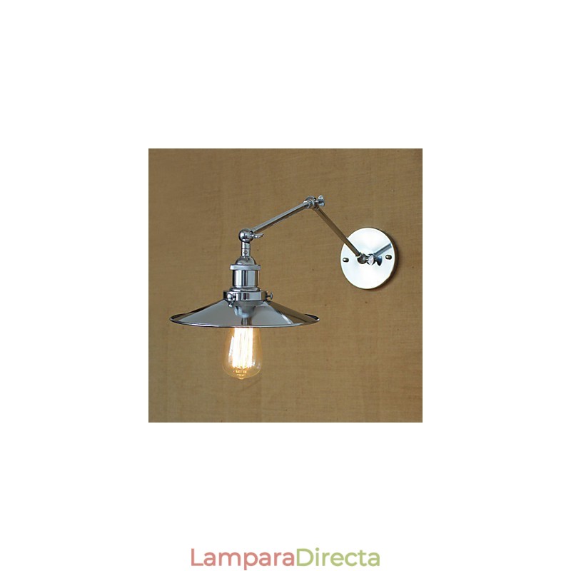 Apliques de pared Luces oscilantes Lámparas de pared de lectura Estilo mini Rústico Lodge Metal