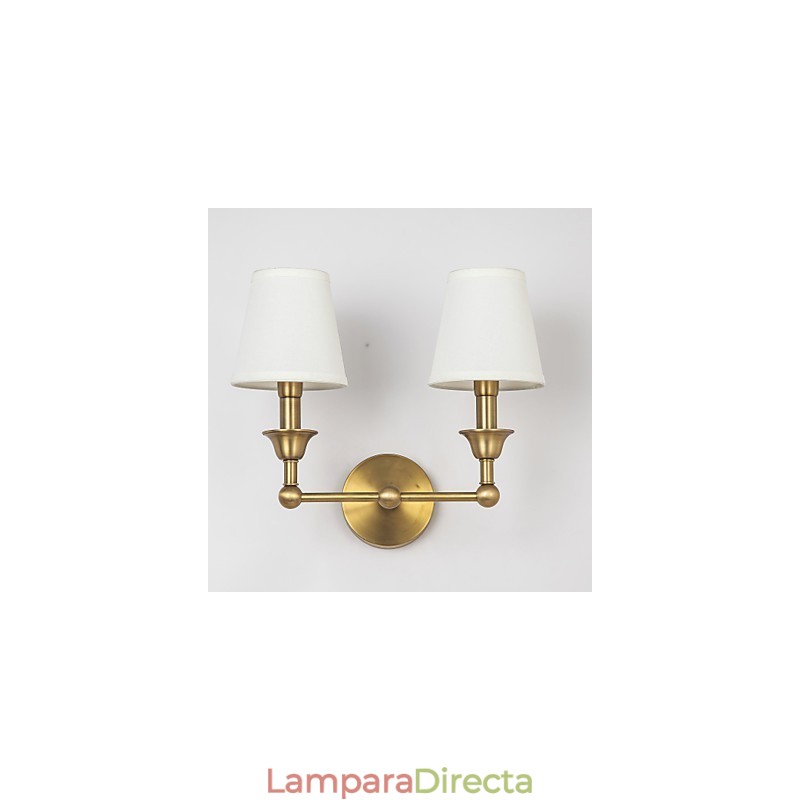 Apliques de pared estilo mini de metal campestre