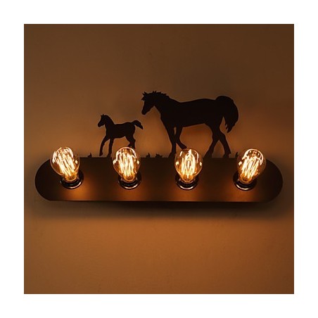 Lámparas de pared estilo loft estilo pastoral americano para dormitorio, pasillo, hierro, estilo retro, estilo caballo salvaje, envío gratuito. Lámparas de pared estilo loft estilo pastoral americano para dormitorio, pasillo, hierro, estilo retro, estilo caballo salvaje, envío gratuito.