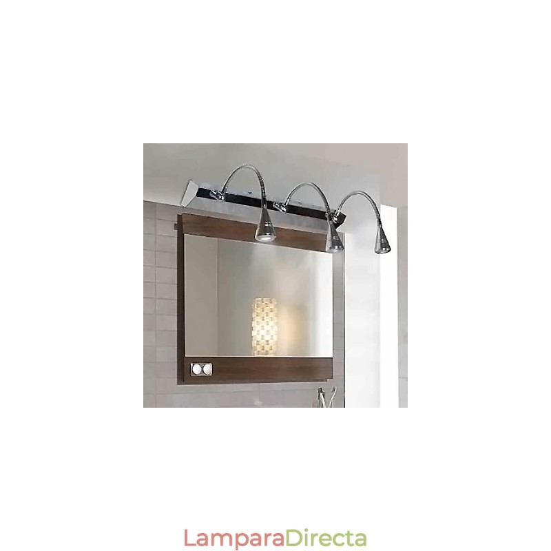 Apliques de pared de cristal, luces de brazo oscilante, luces de pared de lectura, estilo rústico, estilo cabaña, metal