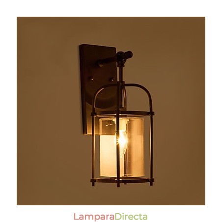 Lámparas creativas de estilo industrial, lámparas de pared estilo norteamericano con bombilla Edison tipo flauta, luces decorativas para barra interior. Lámparas creativas de estilo industrial, lámparas de pared estilo norteamericano con bombilla Edison tipo flauta, luces decorativas para barra interior.