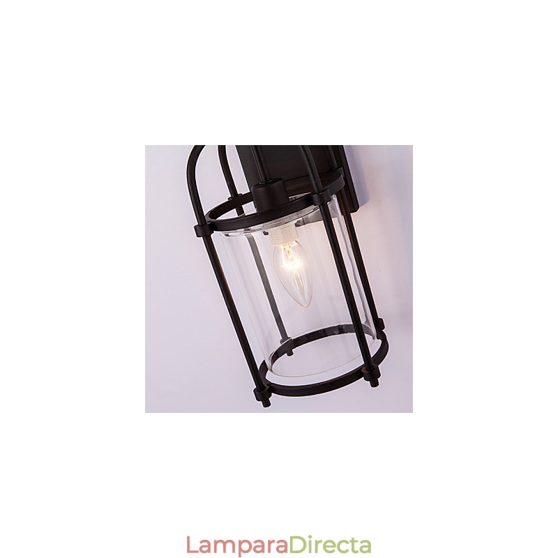 Lámparas creativas de estilo industrial, lámparas de pared estilo norteamericano con bombilla Edison tipo flauta, luces decorativas para barra interior.
