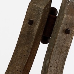 Apliques de pared estilo mini rústico de madera de bambú