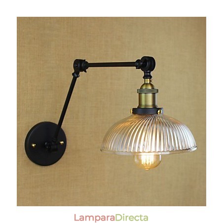 Apliques de pared Luces oscilantes Lámparas de pared de lectura Estilo mini Cabaña rústica Metal Apliques de pared Luces oscilantes Lámparas de pared de lectura Estilo mini Cabaña rústica Metal