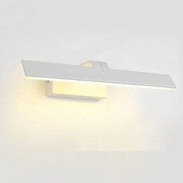 Iluminación de baño moderna contemporánea de metal
