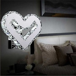 Apliques de pared de cristal estilo mini, modernos y contemporáneos de metal.