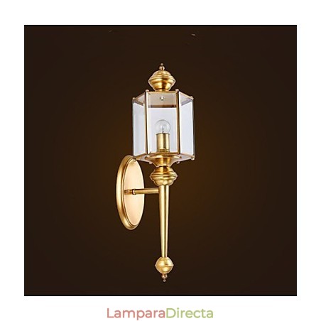 Lámpara de jardín Lámpara de cobre completo Lámpara de exterior Lámpara impermeable B Lámpara de jardín Lámpara de cobre completo Lámpara de exterior Lámpara impermeable B
