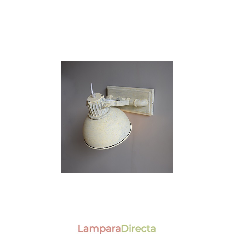 Lámpara de pared de hierro forjado vintage nostálgica a estrenar para balcón, estilo loft, del norte de Europa.