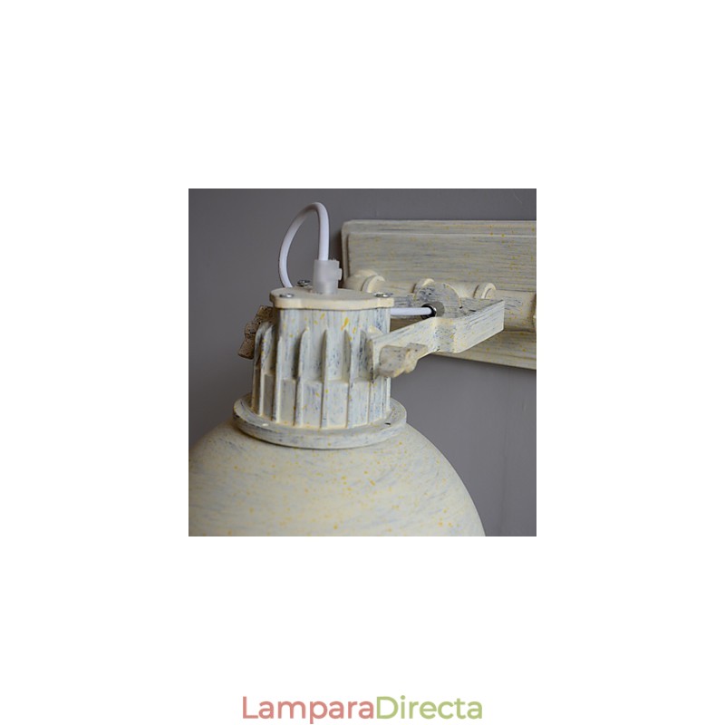 Lámpara de pared de hierro forjado vintage nostálgica a estrenar para balcón, estilo loft, del norte de Europa.