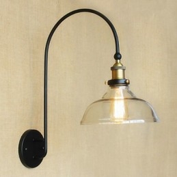 Apliques de pared Iluminación de baño Luces de pared para exteriores Luces de pared de lectura Tradicional Clásico Metal