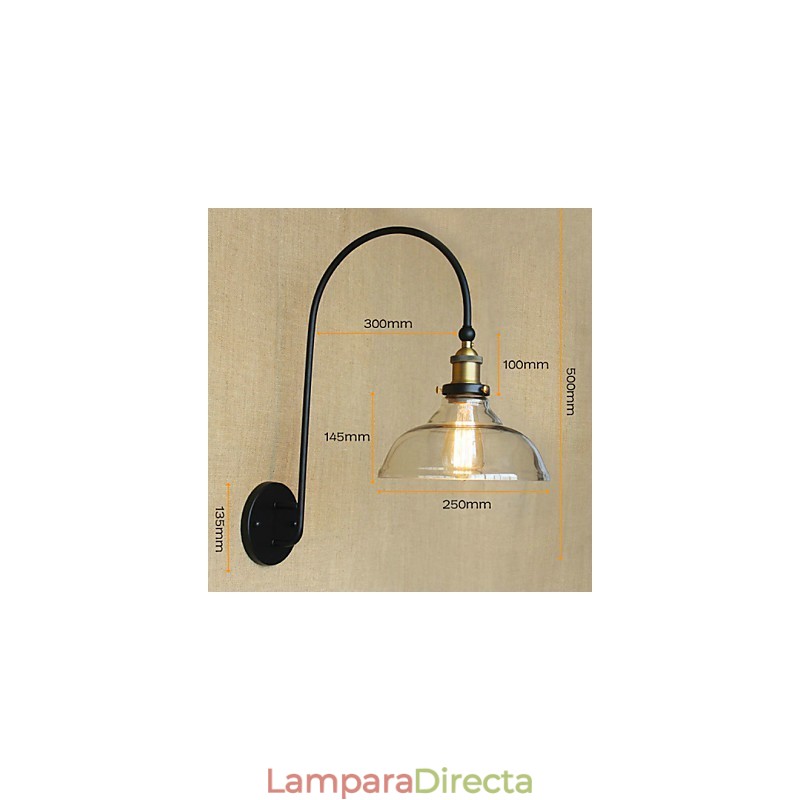 Apliques de pared Iluminación de baño Luces de pared para exteriores Luces de pared de lectura Tradicional Clásico Metal