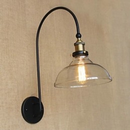 Apliques de pared Iluminación de baño Luces de pared para exteriores Luces de pared de lectura Tradicional Clásico Metal