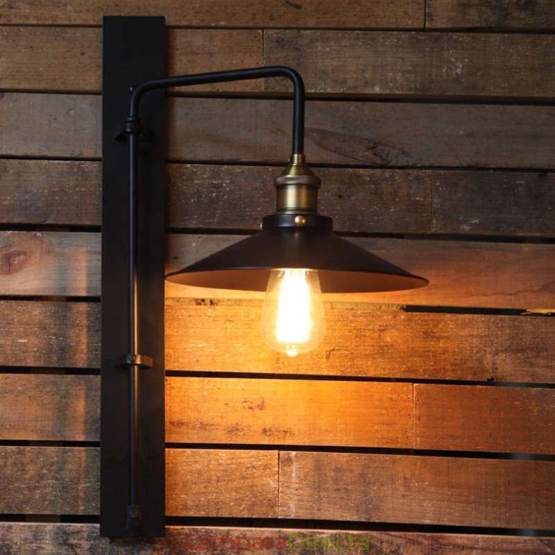 Nueva lámpara de pared industrial vintage estilo loft retro DIY