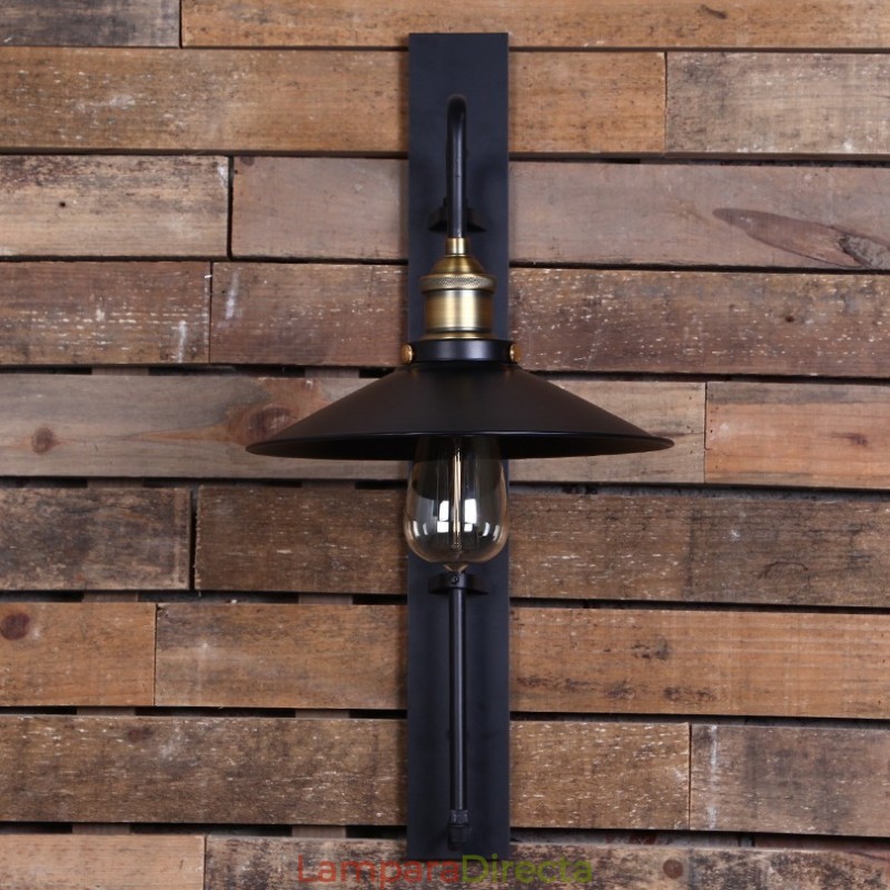 Nueva lámpara de pared industrial vintage estilo loft retro DIY