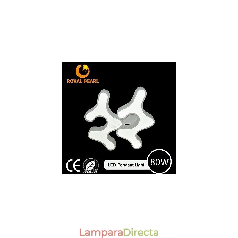 Lámpara colgante de 80 W, color blanco cálido, muy vendida