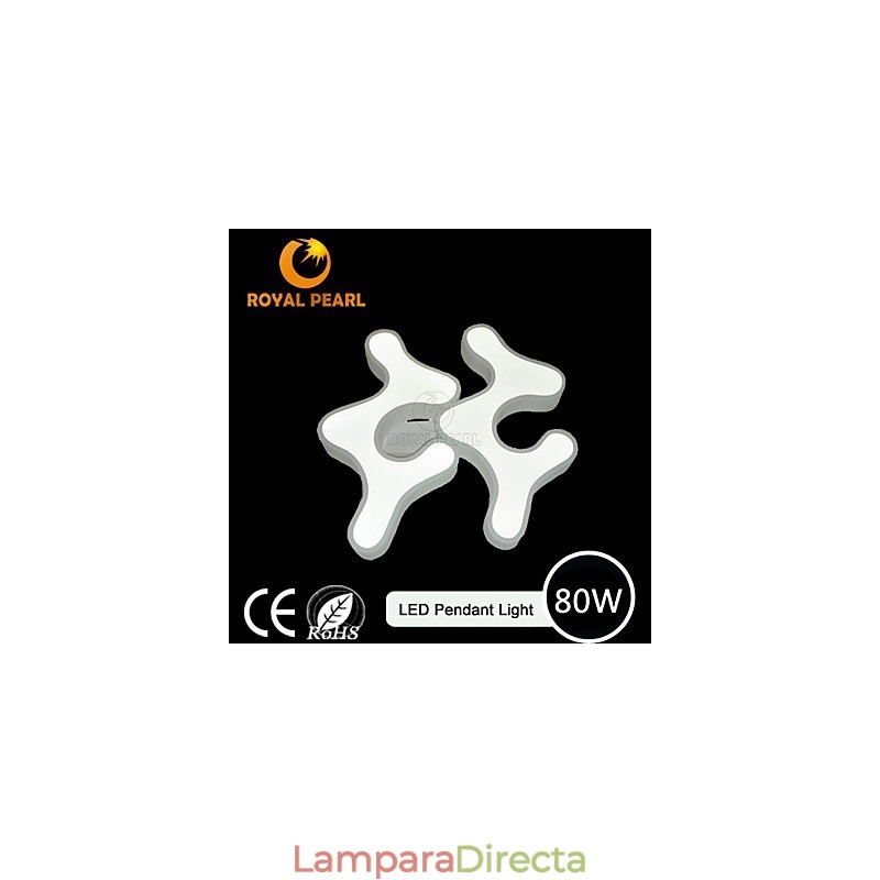 Lámpara colgante de 80 W, color blanco cálido, muy vendida