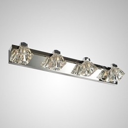 Apliques de pared de cristal modernos contemporáneos G4 de metal