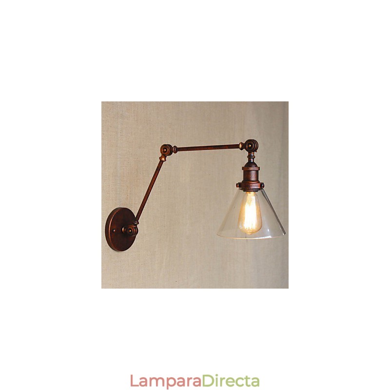Aplique decorativo de pared del complejo de pueblos mediterráneos ferruginosos