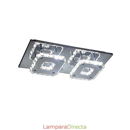 Lámpara empotrada moderna y contemporánea de metal galvanizado Lámpara empotrada moderna y contemporánea de metal galvanizado