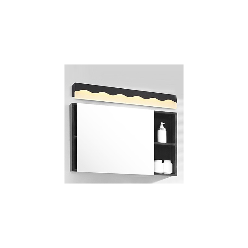 Iluminación de baño Bañadores de pared Apliques de pared de lectura Mini estilo Moderno Contemporáneo Metal