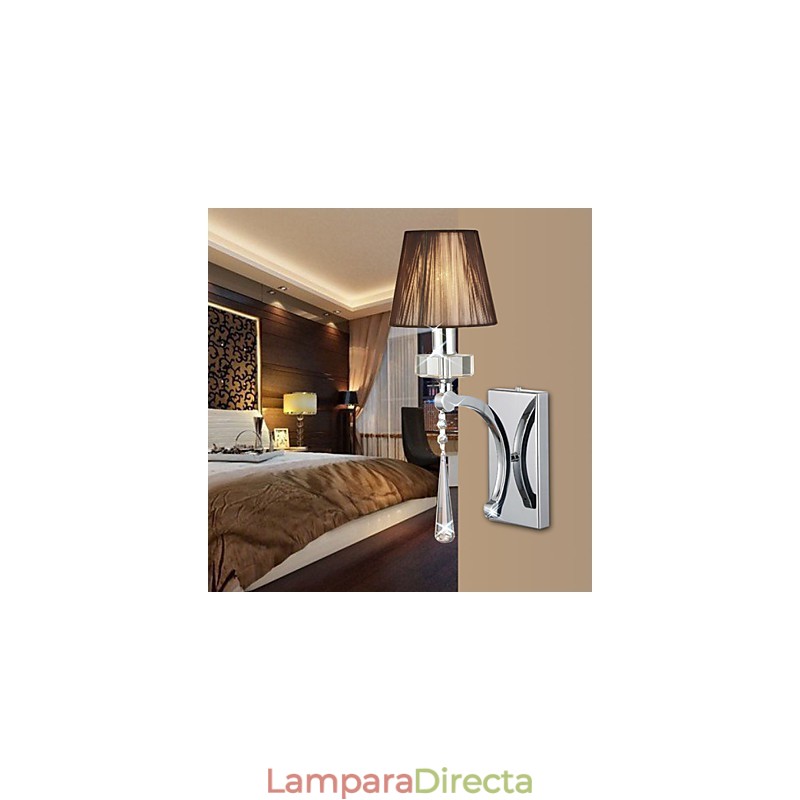 Apliques de pared de estilo mini, modernos y contemporáneos de metal.