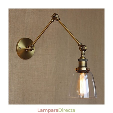 Aplique de pared decorativo de bronce antiguo, estilo retro vintage, exclusivo, para vestíbulo de hotel, dormitorio y mesita de noche. Aplique de pared decorativo de bronce antiguo, estilo retro vintage, exclusivo, para vestíbulo de hotel, dormitorio y mesita de noche.