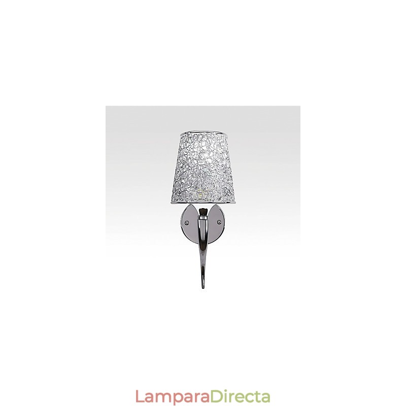 Lámpara de noche plateada, lámpara de pared para lectura, sifón de plomería, luz de espejo de fondo