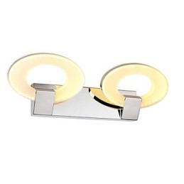 Iluminación de baño Bañadores de pared Apliques de pared de lectura Mini estilo Moderno Contemporáneo Metal