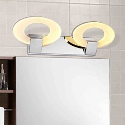 Iluminación de baño Bañadores de pared Apliques de pared de lectura Mini estilo Moderno Contemporáneo Metal
