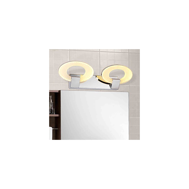 Iluminación de baño Bañadores de pared Apliques de pared de lectura Mini estilo Moderno Contemporáneo Metal