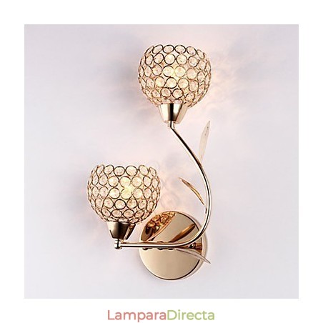 Apliques de pared Lámparas de pared de lectura Cristal Mini Estilo Moderno Contemporáneo Metal Apliques de pared Lámparas de pared de lectura Cristal Mini Estilo Moderno Contemporáneo Metal