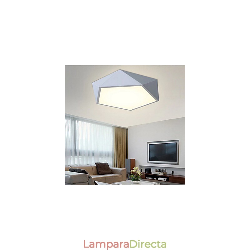 Lámpara de succión geométrica simple y moderna