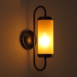 Lámpara de pared con candelabros, estilo country americano contemporáneo y contraído que restaura las costumbres antiguas.