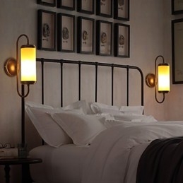 Lámpara de pared con candelabros, estilo country americano contemporáneo y contraído que restaura las costumbres antiguas.