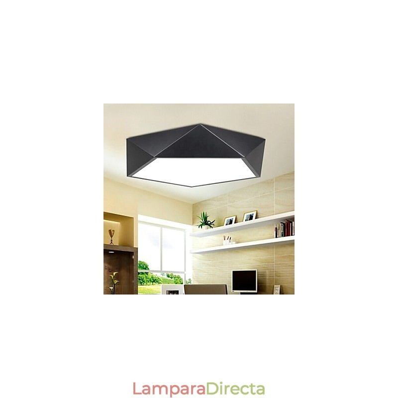 Lámpara de succión geométrica simple y moderna