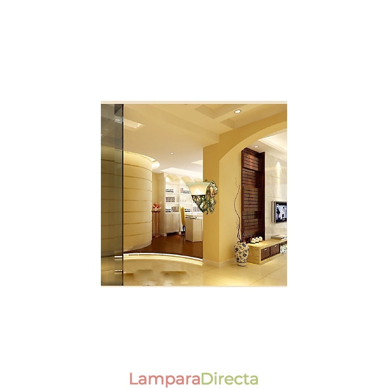 Lámparas de pared europeas de metal chapado en bronce, iluminación con mesita de noche, espejo frontal para sala de estar, lámpara de balcón