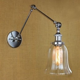 Apliques de pared Iluminación de baño Luces de pared para exteriores Luces de pared de lectura Vidrio contemporáneo moderno