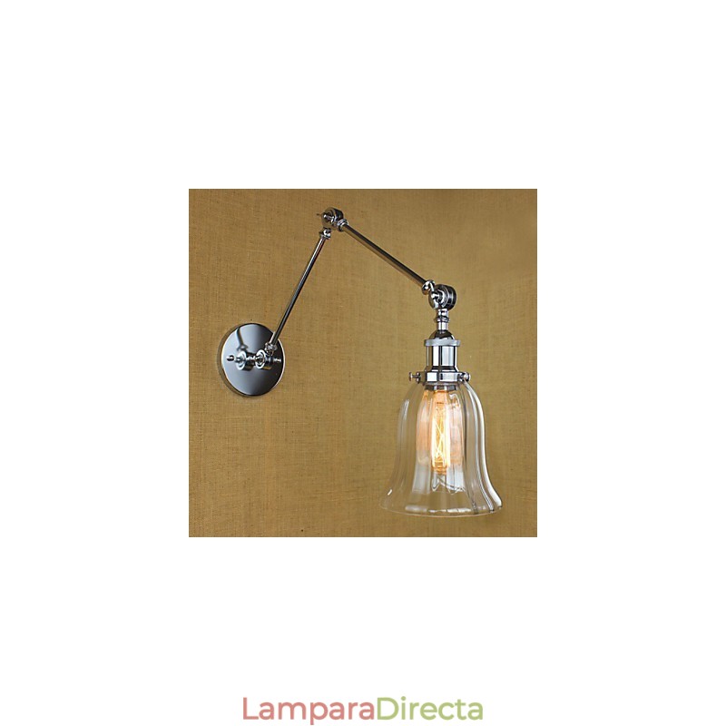 Apliques de pared Iluminación de baño Luces de pared para exteriores Luces de pared de lectura Vidrio contemporáneo moderno
