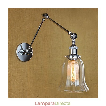 Apliques de pared Iluminación de baño Luces de pared para exteriores Luces de pared de lectura Vidrio contemporáneo moderno