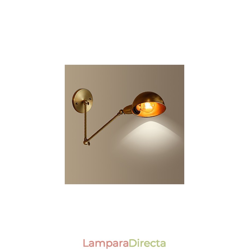 Apliques de pared de estilo industrial americano Max